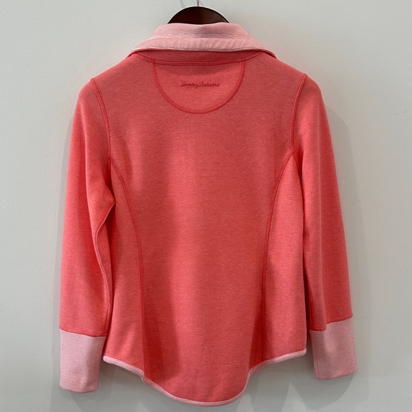 Tommy Bahama Coral Quarter-Zip Pullover - Picture 6 of 8
